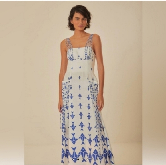 Farm Rio Fish Maxidress - Picture 2 of 7